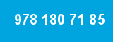 978 180 71 85